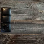 Deski ścienne ze starego drewna - szare Deski ścienne ze starego drewna