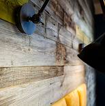 Deski ścienne ze starego drewna - szare Deski ścienne ze starego drewna