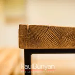 Blat drewniany ze starego drewna ręcznie ciosanego Blaty drewniane