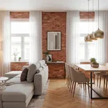 Płytki ceglane na ścianę BOSTOŃSKIE – stare cegły rozbiórkowe Stare cegły na ścianę