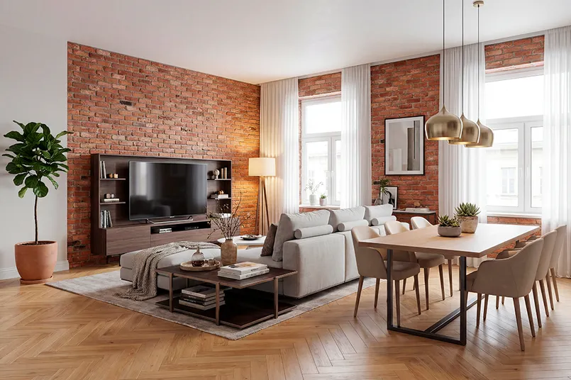 Płytki ceglane na ścianę BOSTOŃSKIE – stare cegły rozbiórkowe Stare cegły na ścianę