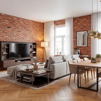 Płytki ceglane na ścianę BOSTOŃSKIE – stare cegły rozbiórkowe