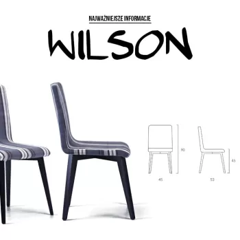 Krzesło do jadalni i salonu WILSON