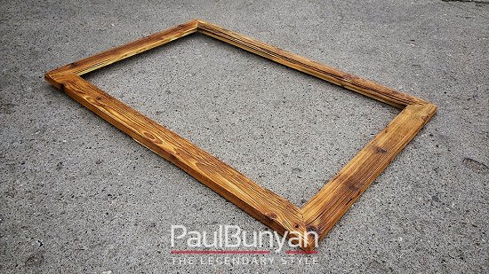 Rama Drewniana Ze Starego Drewna Do Obrazu Ciemnobrązowa Najlepsza Cena I Opinie Paulbunyan