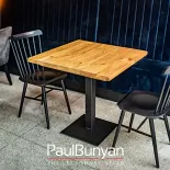 Stolik kawowy ze starego drewna do restauracji lub kawiarni Stoliki do restauracji i kawiarni