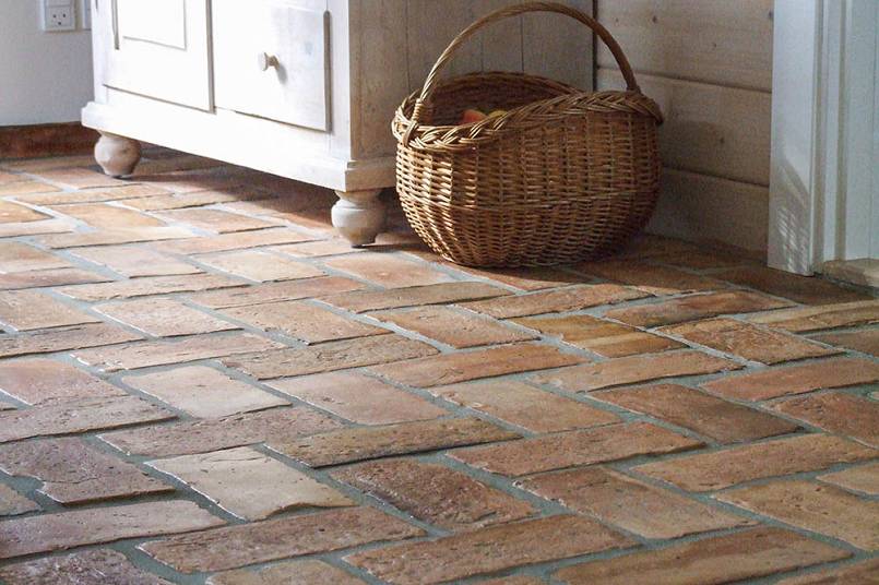 Płytki z cegieł na podłogę LONDYŃSKIE Stare cegły na podłogę