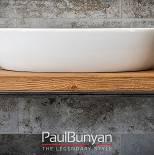 Konsola pod umywalkę ze starego drewna i metalu Meble łazienkowe ze starego drewna