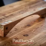Blat drewniany ze starego drewna ręcznie rżniętego Blaty drewniane