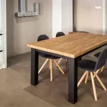 Stół ze starego drewna i metalu CHICAGO Stoły ze starego drewna i metalu