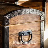 Skrzynia drewniana ze starego drewna kapitana Jacka Skrzynie drewniane ze starego drewna