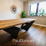 Stół ze starego drewna i metalu BROOKLYN Stoły ze starego drewna i metalu