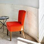 Krzesło do jadalni i salonu KENNEDY Krzesła z drewna i metalu