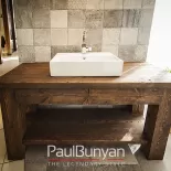 Szafka pod umywalkę ze starego drewna - model FLORYDA Szafki łazienkowe ze starego drewna